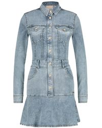 Josh V Relena Jurk - Blauw