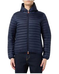 Save The Duck - Jassen ,Blauw ,Polyester Duncan Down Jacket - Lyst