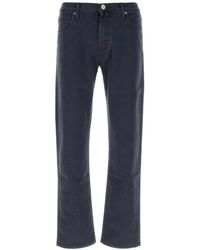 Incotex - Jeans ,Blauw ,Denim Stretch Denim Jeans - Lyst