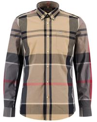 Barbour - Overhemden ,Veelkleurig ,Katoen Harris Tailored Shirt - Lyst