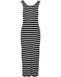 Wild Cashmere - Kleedjes ,Zwart ,Zijdeblend Viscose Jurk - Lyst