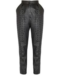 Balmain - Slim-Fit Trousers - Lyst