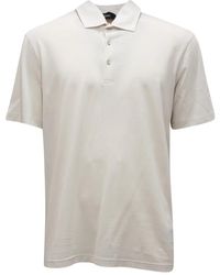 Herno - Crêpe Polo Shirt - Lyst