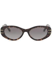 Dior - Accessoires ,Veelkleurig ,Signature B8U Acetaat Ovaal Zonnebril - Lyst