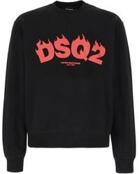 DSquared² - Stylische Sweatshirts Für Einen Trendy Look - Lyst