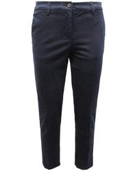 White Sand - Slim-Fit Trousers - Lyst