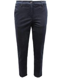 White Sand - Slim-Fit Trousers - Lyst