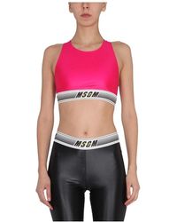 MSGM - Sport > Fitness > Training Tops > Sport Bras - Lyst