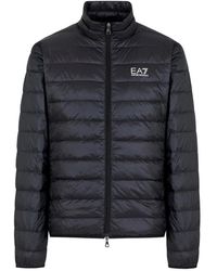 EA7 - Down Jackets - Lyst