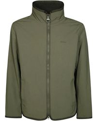 Barbour - Jassen ,Groen ,Omkeerbare Fleece Teddy Jas - Lyst