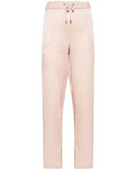 Lorena Antoniazzi - Lässige Rosafarbene Hose - Lyst