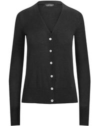 Ralph Lauren - Cotton Modal Cardigan - Lyst