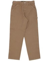 Iuter - Broeken ,Groen ,Katoen Katoenen Timmerman Broek Aarde - Lyst