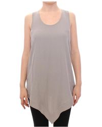 Comeforbreakfast - Tops ,Grijs ,Sleeveless Tops - Lyst