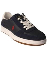Ralph Lauren - Marineblaue Herren Sportschuhe - Lyst