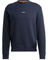 HUGO - Wesmallcrew Sweatshirt - Lyst