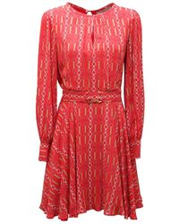 Marella - Kleedjes ,Rood ,Katoen Odeon Jurk - Lyst