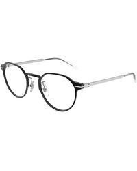 Montblanc - Round Optical Frame - Lyst
