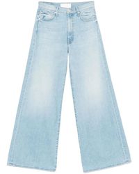 Mother - Wide Jeans - Lyst