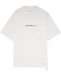 OAMC - Tops ,Wit ,Regular Tee Birds Print - Lyst