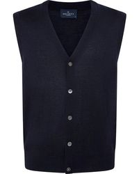 Hackett - Merinowollen Vest - Lyst
