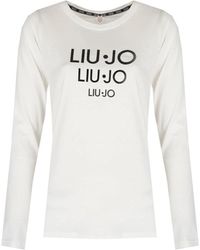 Liu Jo - Klassieke Blouse Met Ronde Hals - Lyst