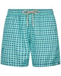 MC2 Saint Barth - Blauw Polyester Zwemkleding - Lyst