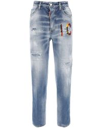 DSquared² - Stilvolle Straight Jeans Kollektion - Lyst