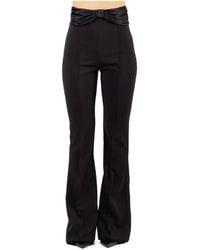 Elisabetta Franchi - Elegante High-Waist-Hose - Lyst