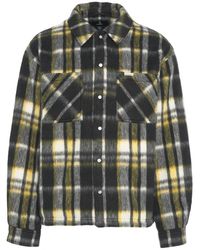 Represent - Jassen ,Veelkleurig ,Polyester Textured Overshirt - Lyst