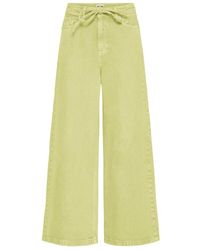 Ichi - Wide Trousers - Lyst