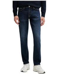 ARMANI EXCHANGE - Straight Fit Jeans - Lyst