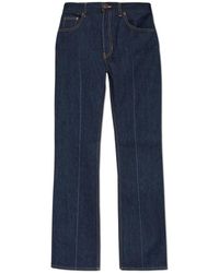 McQueen - Jeans ,Blauw ,Katoen Straight-Leg Jeans - Lyst