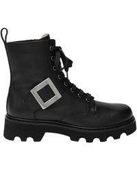 Roger Vivier - Lace-Up Boots - Lyst
