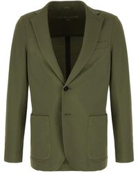 Circolo 1901 - Jassen ,Groen ,Katoen Premium Basic Jacket - Lyst