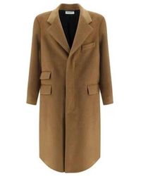 Saint Laurent - Single-Breasted Coats - Lyst