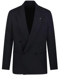 Lardini - Blauer Blazer - Lyst