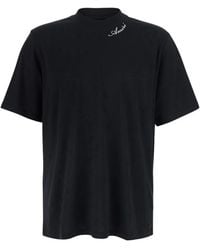 Amiri - Tops ,Zwart ,Katoen Ma Core Logo Tee - Lyst