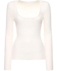Jacquemus - Tops ,Wit ,Maglia - Lyst