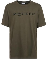 McQueen - Casual Katoenen T-Shirt - Lyst