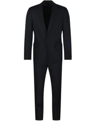 Lardini - Schwarze Anzüge Kollektion - Lyst