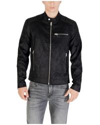Only & Sons - Leather Jackets - Lyst