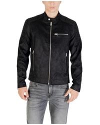 Only & Sons - Leather Jackets - Lyst