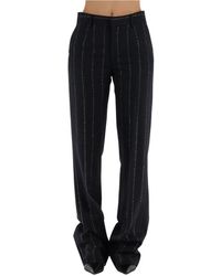 Alessandra Rich - Straight Trousers - Lyst