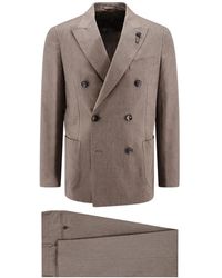 Lardini - Suits > suit sets > double breasted suits - Lyst