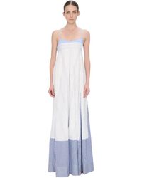 Jonathan Simkhai - Gestreiftes maxikleid - Lyst
