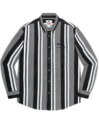 Nike Casual Overhemden - - Heren - Zwart