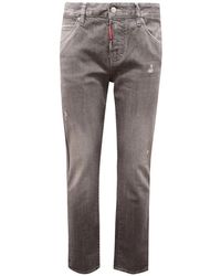 DSquared² - Graue Denim Hose Cool Girl Jeans - Lyst