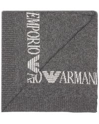 Emporio Armani - Winter Scarves - Lyst