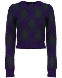 Burberry - Round-Neck Knitwear - Lyst